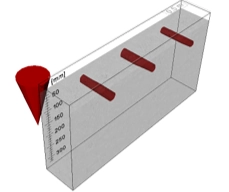 Section view, isolated reinforcement layer